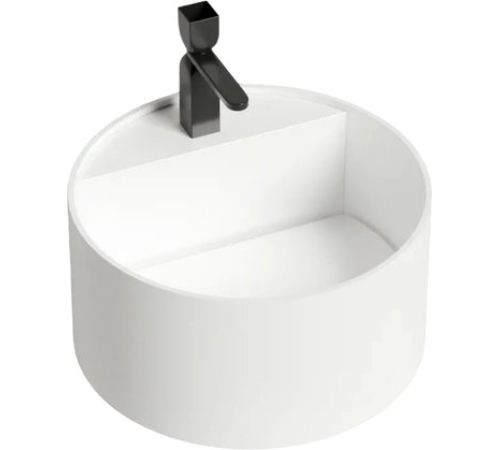 Умывальник Salini Armonia Round Top 02 130412TG S-Sense, глянцевый