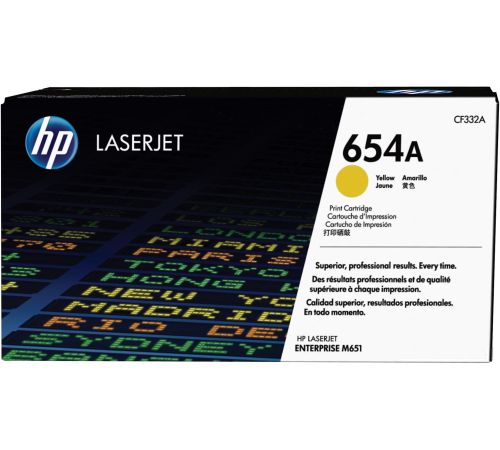 Картридж HP 654A CF332A