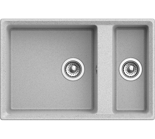 Кухонная мойка GranFest GF-LV-760K серый