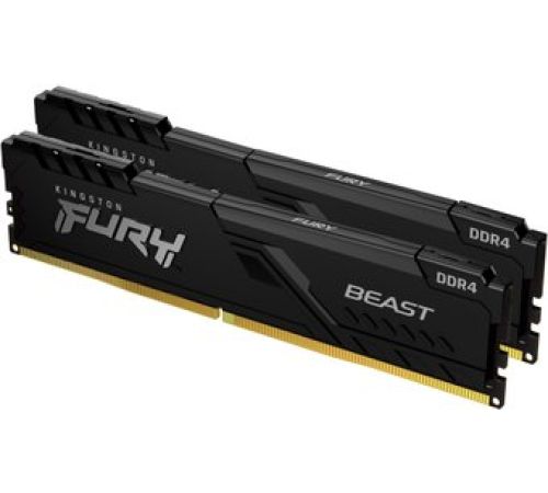Оперативная память Kingston FURY Beast 2x8ГБ DDR4 3200 МГц KF432C16BBK2/16WP