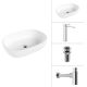 Умывальник Lauter 21836 + Cascade 21СК0655C + сифон 21635CH + дон.клапан 21190CH хром