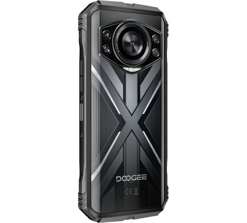 Телефон Doogee S Cyber Pro 12GB/512GB черный/серебристый