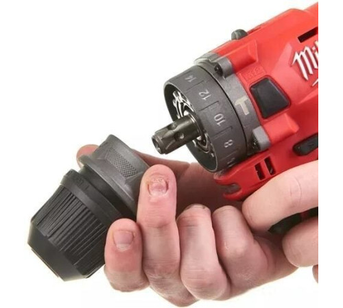 Ударная дрель-шуруповерт Milwaukee M12 FPDX-202X 4933464136 с 2-мя АКБ, кейс