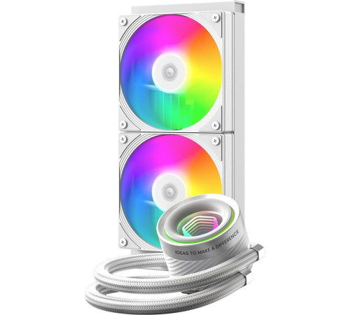 Система жидкостного охлаждения для процессора ID-Cooling FX240 INF White