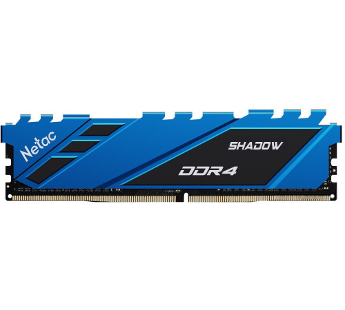 Оперативная память Netac Shadow 8ГБ DDR4 2666МГц NTSDD4P26SP-08B