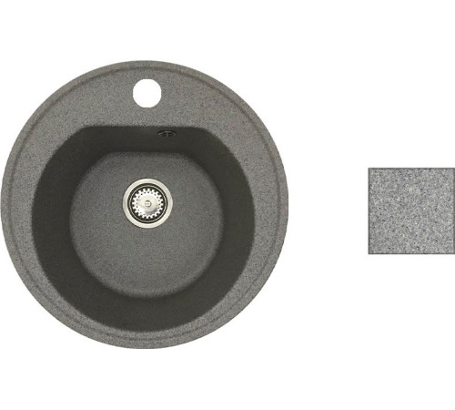 Кухонная мойка БелЭворс Traffic серый, без сифона