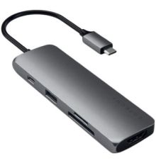Док-станция Satechi Aluminum USB-C Multiport Pro Adapter ST-UCMPAM