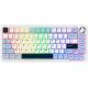 Клавиатура Ajazz AK820 Max Plus белый/голубой, Ajazz Daydream