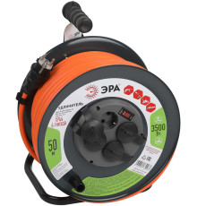 Удлинитель ЭРА RMx-4es-3x2.5-50m-IP44 Б0052922