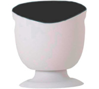 Офисный стул Chair Meister Tulip белый пластик, серый