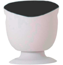 Офисный стул Chair Meister Tulip белый пластик, серый