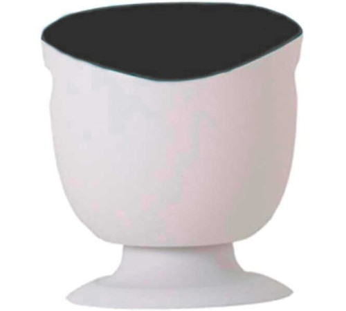 Офисный стул Chair Meister Tulip белый пластик, серый