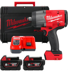 Гайковерт Milwaukee M18 FUEL M18FHIW2F12-502X 4933492783 с 2-мя АКБ, кейс