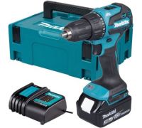 Ударная дрель-шуруповерт Makita DHP490F005 с 1-им АКБ, кейс