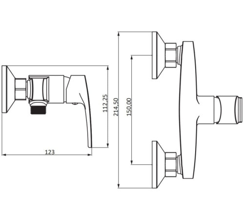 Смеситель Damixa Eclipse 482000000