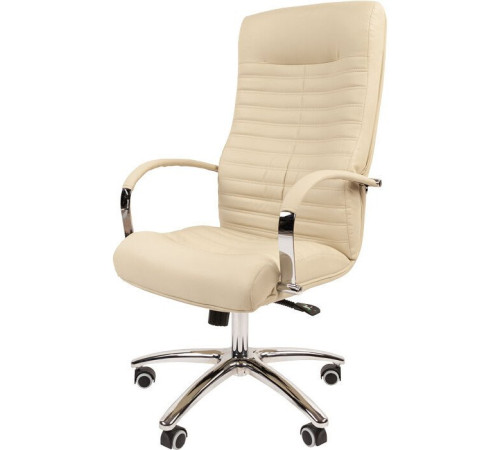 Офисное кресло CHAIRMAN 480 N экокожа, Terra 101 бежевый