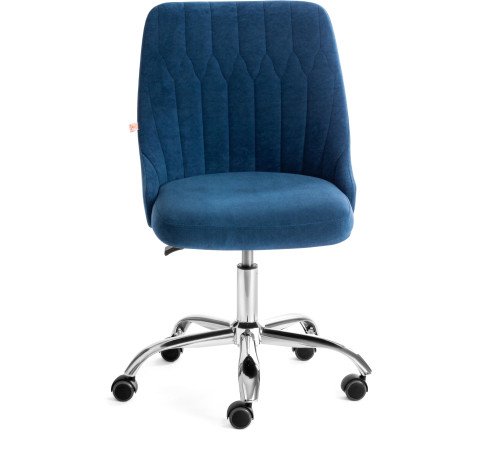 Кресло TetChair Swan флок, синий