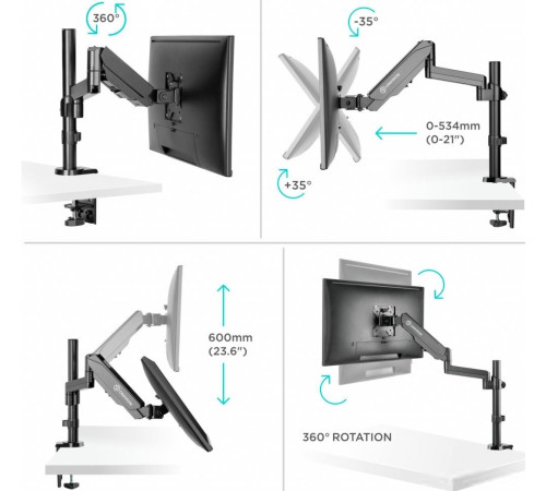 Кронштейн для монитора Onkron G70B