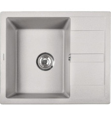 Кухонная мойка ZorG Apollo 58 серый жемчуг