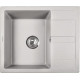 Кухонная мойка ZorG Apollo 58 серый жемчуг