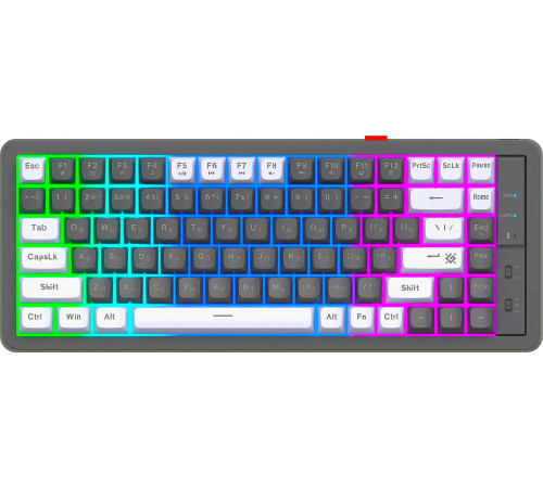 Клавиатура Defender Maro GK-325 серый/белый