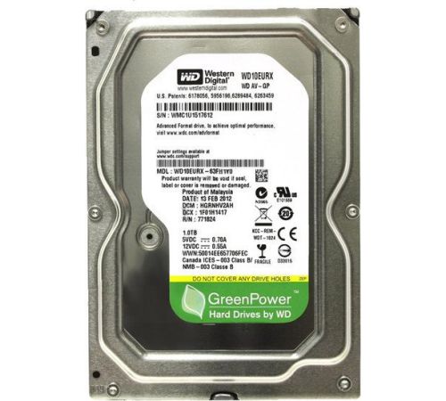 Жесткий диск WD AV-GP 1TB WD10EURX
