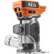Кромочно-петельный фрезер AEG Powertools BOF18BL3-0 4935493555 без АКБ