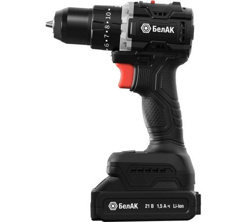 Ударная дрель-шуруповерт БелАК БАК.53315 с 2-мя АКБ, кейс