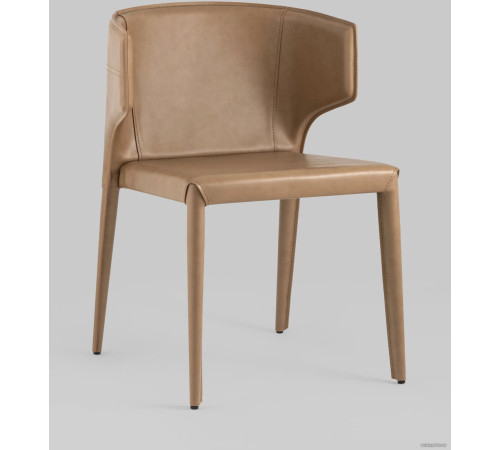 Стул Stool Group Арманд экокожа, коричневый