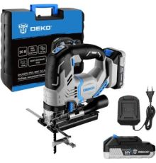 Электролобзик Deko DKJS20V PRO 085-1330 с 2-мя АКБ
