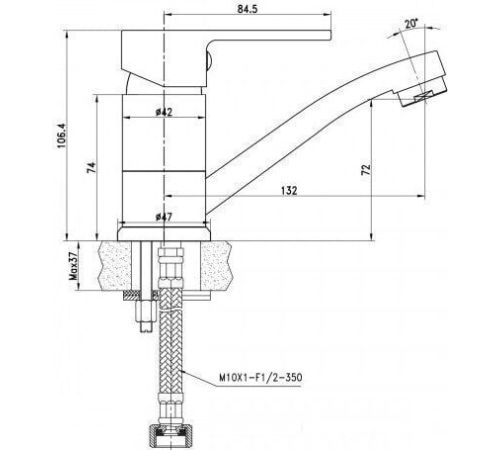 Смеситель Lemark LM1507C
