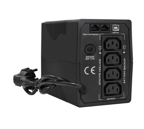 Источник бесперебойного питания ExeGate SpecialPro UNB-800.LED.AVR.4C13.RJ.USB EX292774RUS