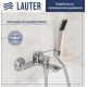 Смеситель Lauter Allure 21CK6618C с лейкой Serene 21S00103