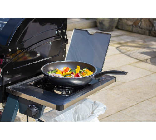 Газовый гриль для дачи Sahara S375 3B BBQ Smokey Teal дымчатый