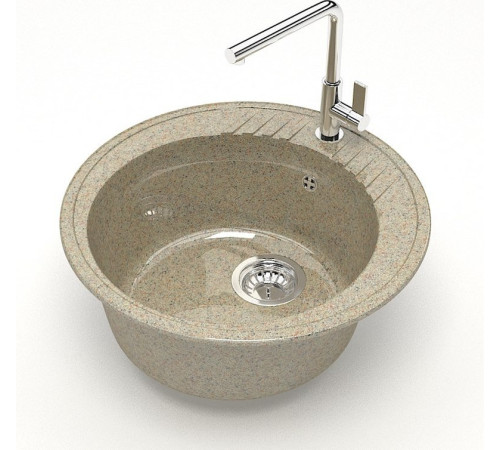 Кухонная мойка MARRBAXX Карельский камень модель 6/Q5 F006Q005 песочный