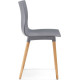 Стул Woodville Кобе 589901 серый