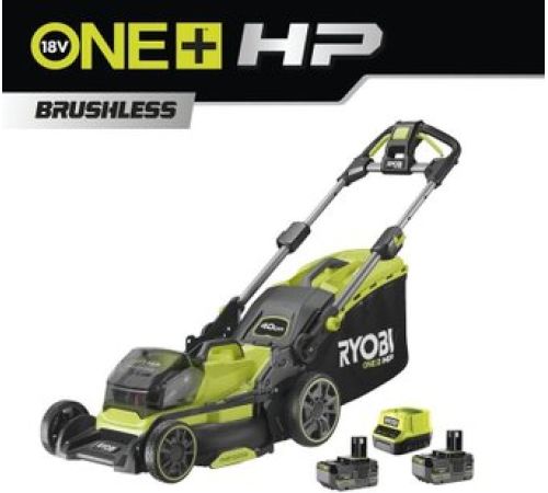 Газонокосилка Ryobi RY18LMX40B-240 с 2-мя АКБ