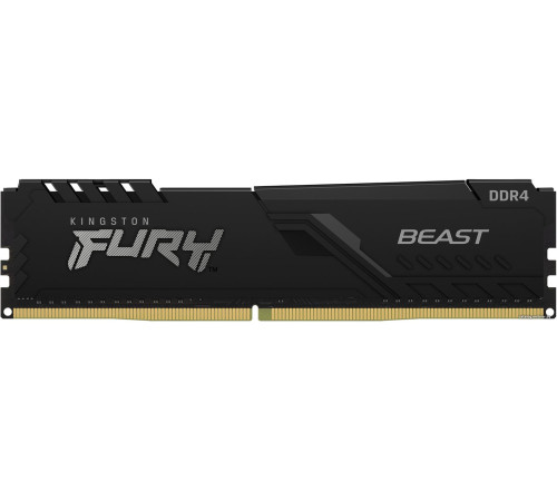 Оперативная память Kingston FURY Beast 8ГБ DDR4 3200 МГц KF432C16BB/8WP