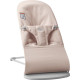 Шезлонг BabyBjorn Bliss Woven melange 0060.28 light pink