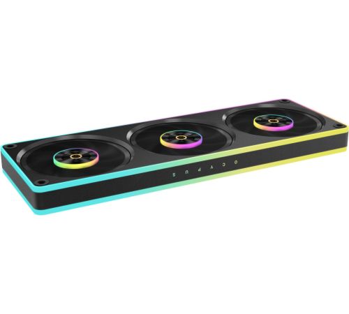 Комплект вентиляторов для корпуса Ocypus Sigma F36 BK ARGB Sigma-F36-BK3AM00X-GL