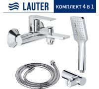 Смеситель Lauter Reef 21CK6678C + 21СКFG80101C + 21S00126 + 21CKFS90120