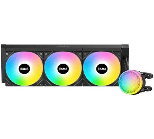 Система жидкостного охлаждения для процессора Sama L60 360 черный