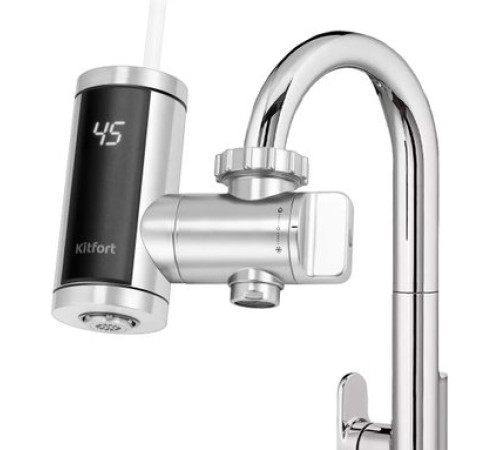 Проточный электрический водонагреватель на кран Kitfort KT-6528