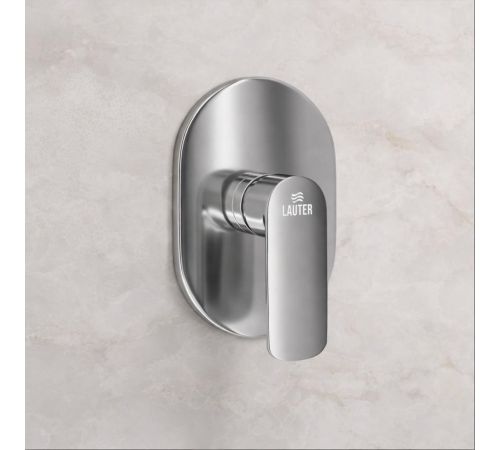 Смеситель Lauter Hidden 21СК157С-521-1 с лейкой Relexa Fleur 21S00126