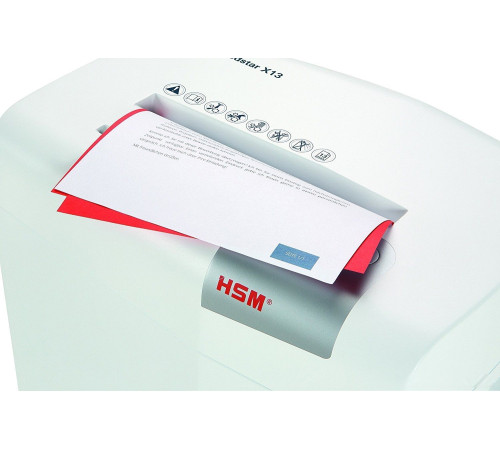 Шредер HSM Shredstar X13 4.0x37 белый