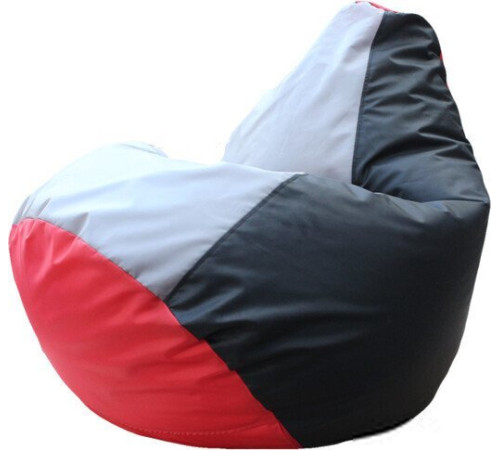 Кресло-мешок Flagman Груша Ватрушка Г2.1-423 синий/красный