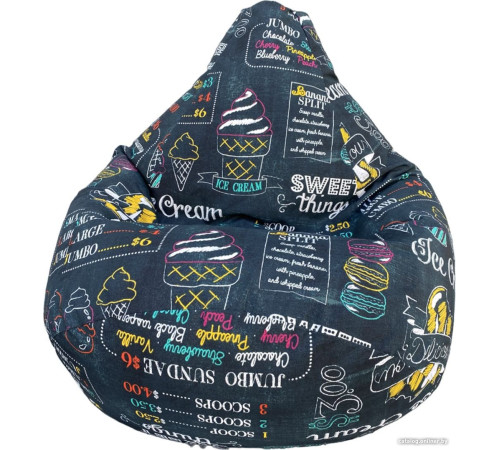 Кресло-мешок Flagman Груша Макси Г2.4-28 Айскрим 01
