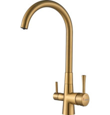 Смеситель Shevanik S428G золотой сатин