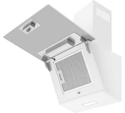 Кухонная вытяжка Weissgauff Yota 500 Touch White Glass