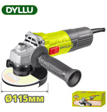 Угловая шлифмашина Dyllu DTAG15711